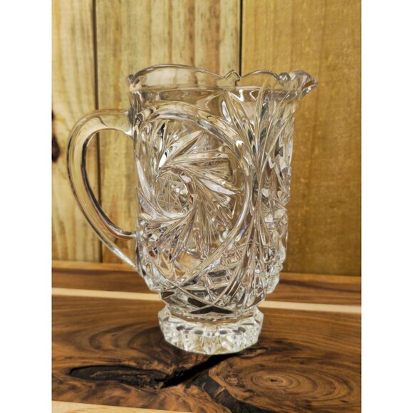 Avitra Royal Pinwheel 24 OZ Lead Crystal Pitcher - Picture 9 of 9